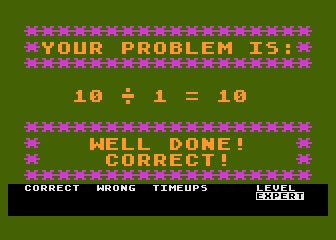 Marathon / Maths for Fun atari screenshot