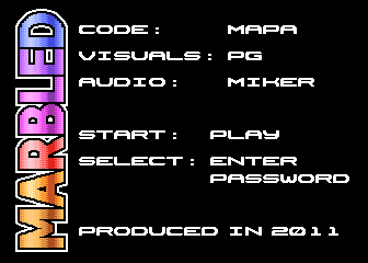 Marbled atari screenshot