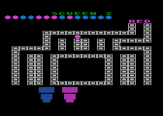 Marbles atari screenshot