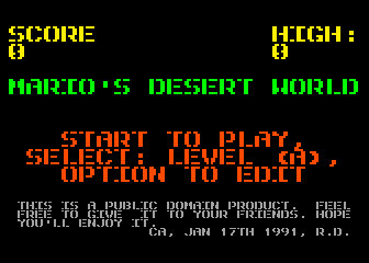Mario's Desert World — screenshot 1