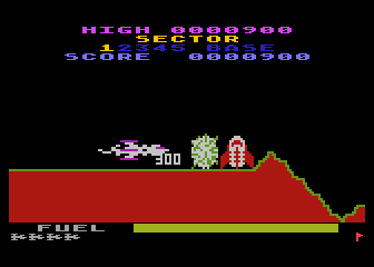 Mars Mission II atari screenshot