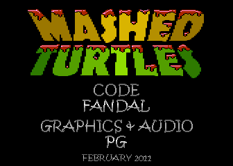 Mashed Turtles atari screenshot