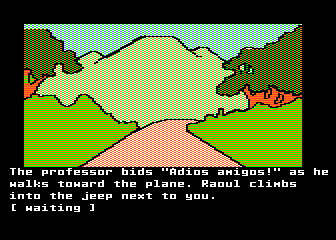 Mask of the Sun (The) atari screenshot