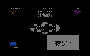 MasterType atari screenshot