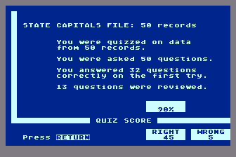 MasterType's Filer atari screenshot