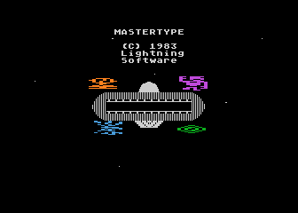MasterType atari screenshot