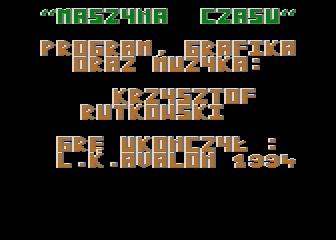 Maszyna Czasu atari screenshot
