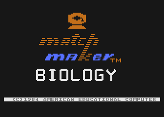 A+ Biology atari screenshot