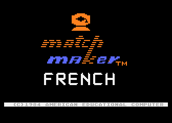 A+ French atari screenshot