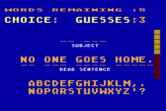 A+ Grammar atari screenshot