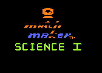 Matchmaker Elementary Science - Grades 3-4 atari screenshot