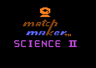 Matchmaker Elementary Science - Grades 5-6 atari screenshot