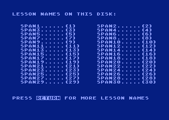 Matchmaker Spanish atari screenshot