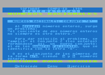 Matematicas atari screenshot