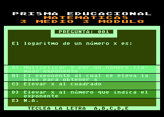 Matematicas - 3° Medio - Modulo 3 atari screenshot