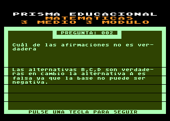 Matematicas - 3° Medio - Modulo 3 atari screenshot