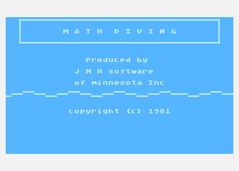 Math Diving — screenshot 1