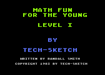 Math Fun for the Young - Level I — screenshot 1