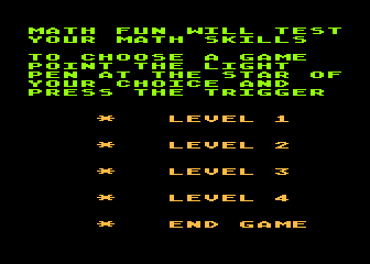 Math Fun for the Young - Level II atari screenshot