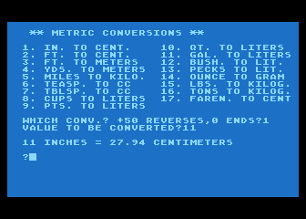Math Functions #2 atari screenshot