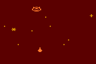 Math Invaders atari screenshot