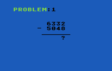 Math Pack atari screenshot