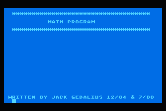 Math Program — screenshot 1