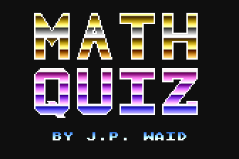 Math Quiz atari screenshot