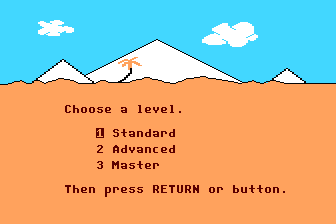 Mathematics Action Games - Pyramid Puzzler atari screenshot
