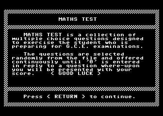 Mathematics 'O' Level — screenshot 1