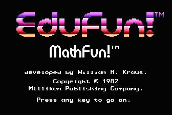 MathFun! - Gulp!! / Arrow Graphics — screenshot 1