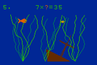 MathFun! - Gulp!! / Arrow Graphics atari screenshot