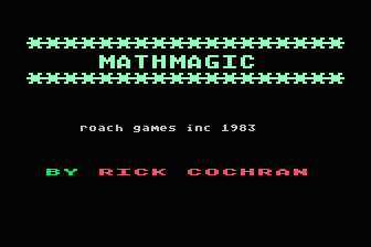 MathMagic atari screenshot