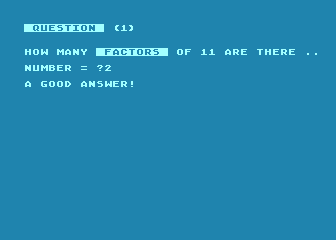Maths 'O' Level - Year 1 atari screenshot