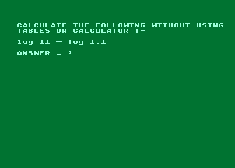 Maths 'O' Level - Year 5 - Revision atari screenshot