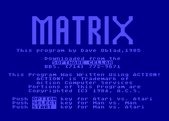 Matrix — screenshot 1