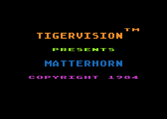 Matterhorn atari screenshot