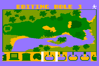 Maxi Golf atari screenshot