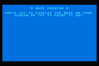 Maze Creator — screenshot 1