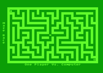 Maze Race atari screenshot