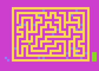 Maze Search atari screenshot