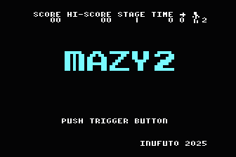 Mazy2 atari screenshot