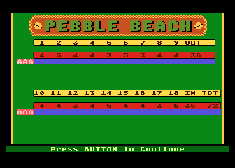 Mean 18 atari screenshot