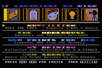 Meet the Pres. atari screenshot