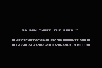 Meet the Pres. atari screenshot
