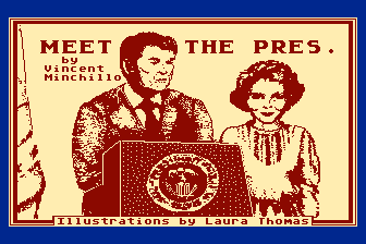 Meet the Pres. atari screenshot