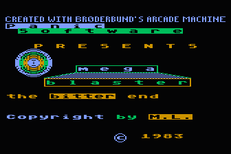 Mega Blaster atari screenshot