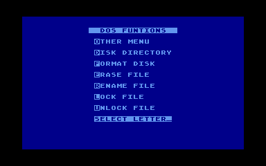 MegaFiler atari screenshot