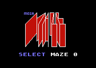 MegaMaze atari screenshot