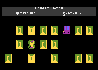 Memory Match atari screenshot